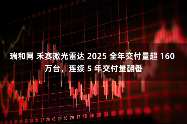瑞和网 禾赛激光雷达 2025 全年交付量超 160 万台，连续 5 年交付量翻番