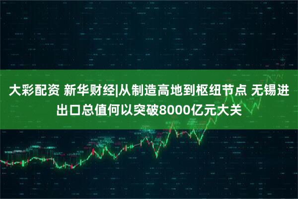 大彩配资 新华财经|从制造高地到枢纽节点 无锡进出口总值何以突破8000亿元大关